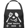 Geschenk mit Namen personalisiert by Shirtracer - Apron - Cooking