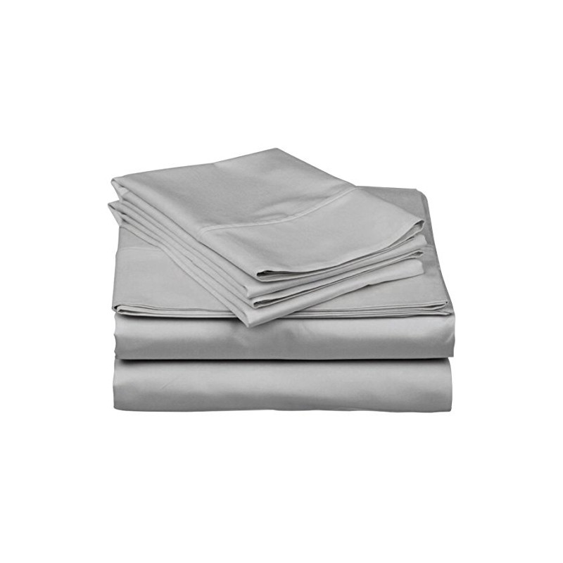[hachette] 16" EXTRA DEEP FITTED SHEET DOUBLE SIZE GREY SILVER