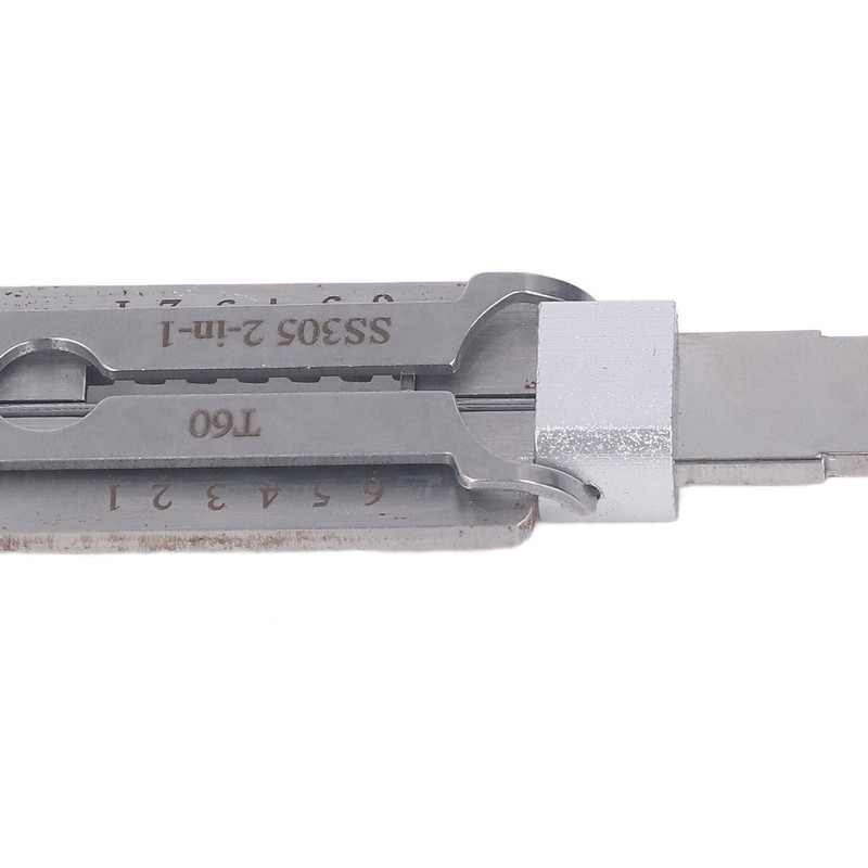 2 in 1 Decoder Tool Hook and Pickup Set Stainless