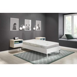 Foamma 11" x 30" x 72" Mattress for RV with Water Resistant Organic Cotton Cover, Firm High Density Foam, USA Made, CertiPUR-US Certified Foam