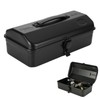 LOPYXBR Small Metal Tool Box 12 Inch Metal Box with