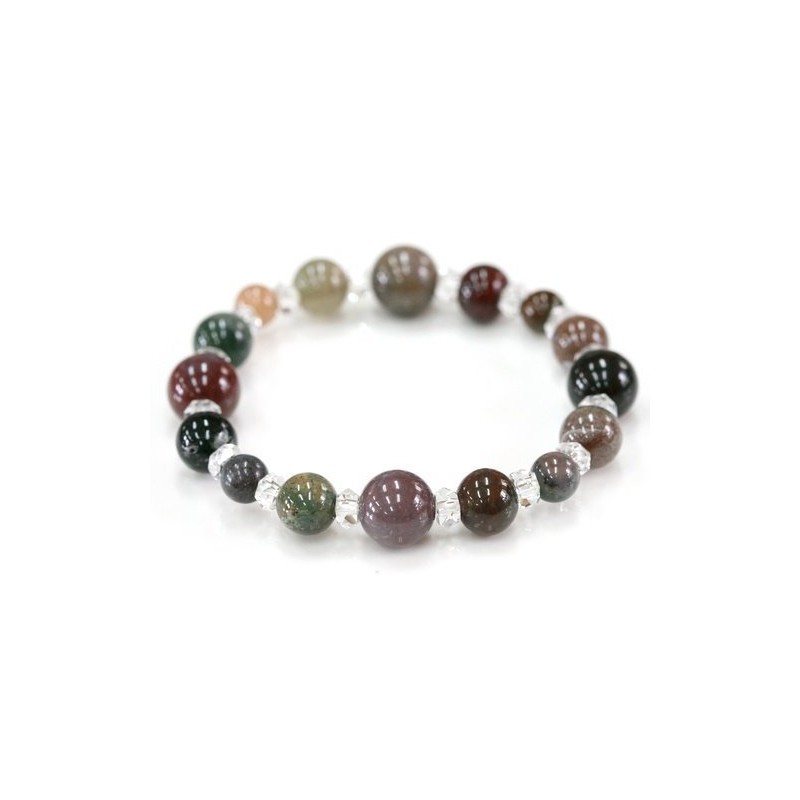 Blood Stone Crystal Blood Stone Crystal Bracelet Natural Stone High