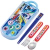Skater TACC2AG-A Trio Set, Plarail 23 Chopsticks Spoon, Fork, Antibacterial,