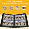 60 Pockets Graded Card Binder, Toploading PSA Slab Holder Album,