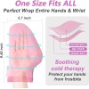 RelaxCoo Cold Therapy Socks & Hand Ice Pack Gloves for
