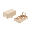 Networx Keystone Jack Surface Mount Boxes (1 Port, Ivory)
