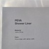Made By Design Peva Shower Liner Medium Weight Clear 71"