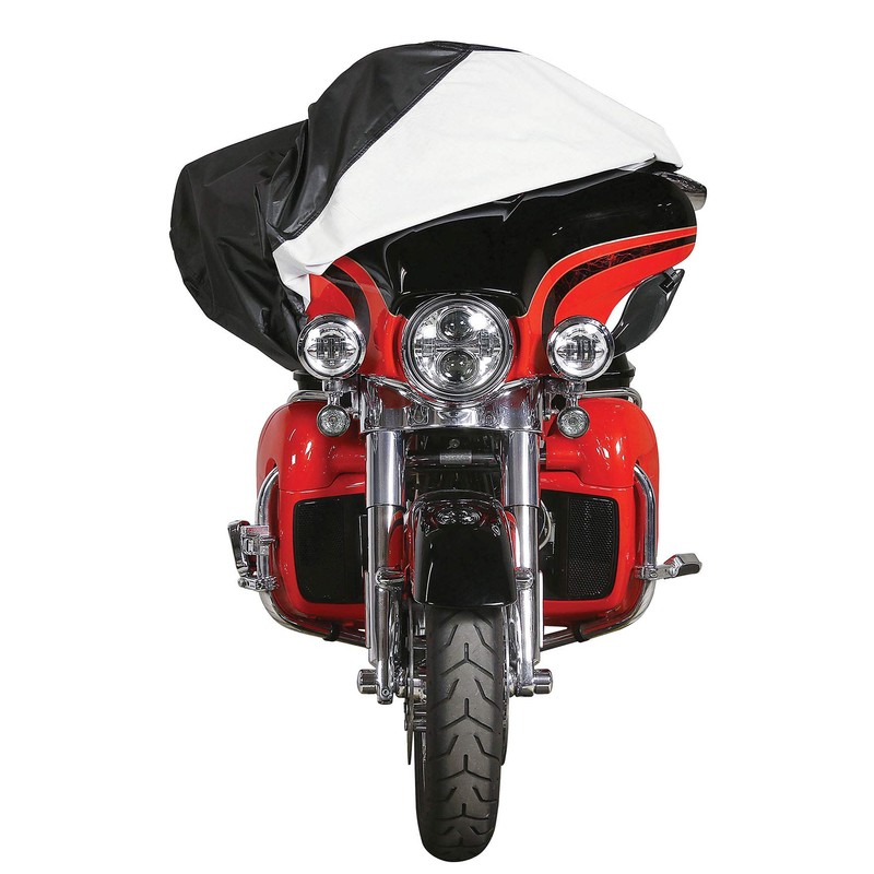 Defender Extreme Motorcycle Half Cover; Waterproof; UltraMax Fabric (DEX-RT1H)