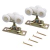3/4 Inch Sliding Pocket Door Rollers Assembly, Sliding Door Wheels