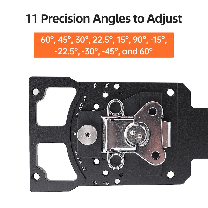 Track Saw Square Adjustable Angle Guide Rail Square for Woodworking