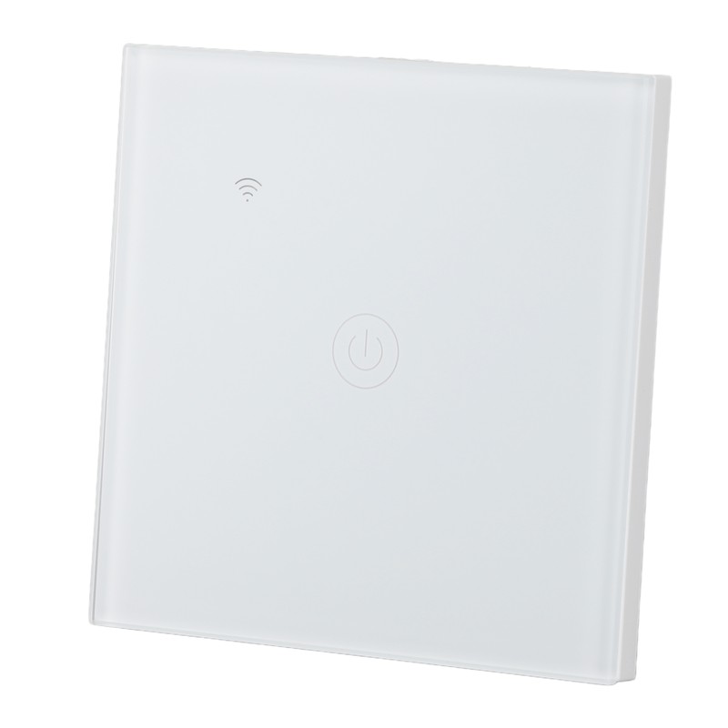 WiFi Smart Wall Light Switch Glass Panel Bluetooth Voice Control