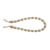 Alan Symonds Earle Beaded Rope Curtain Tie Back, Latte