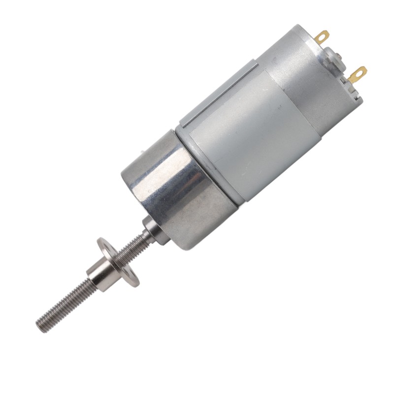 DC24V Self Locking Worm Gear Motor High Torsion Speed Reduction
