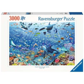 Ravensburger - Colorful Underwater World - 3000 Piece Jigsaw Puzzle - Stunning Imagery - Beautiful & Intricate - Unique Depiction Under The Sea - Premium Quality - Puzzles for Adults