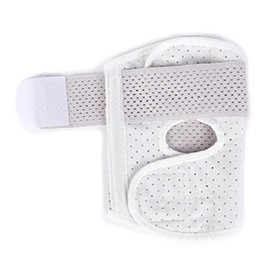 Panda Family Knee Supporter, Knee Supporter, Knee Supporter, For Both Left and Right Use, Elderly, Summer, Fixed, Taping Belt, Thin, Mesh, Breathable, Bone, White/Light Gray, XL Size