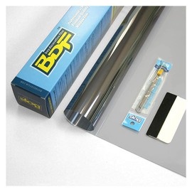 BDF S4MB70 Window Film Security and Sun Control 4 Mil Black 70 (Very Light) - 30in X 14ft