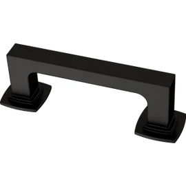 Franklin Brass Parow (1-Pack) Cabinet Handles 3' Hole Center Matte Black Kitchen Drawer Pulls Dresser, Furniture Hardware P41769K-FB-C
