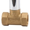 Water Stop Valve 3/4in Concealed Ceramic Brass Electroplated Water Valve