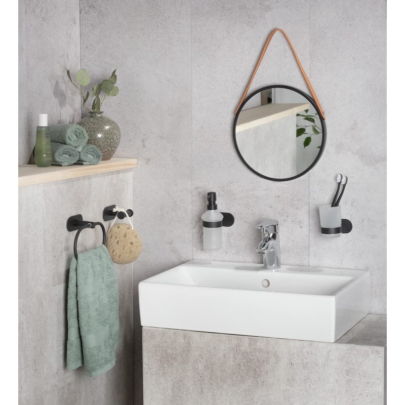 Turbo-Loc® Orea Stainless Steel Soap Dispenser Matt Black