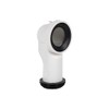 Cofan Connection Hose | 90° Angled Toilet Cuff | Includes