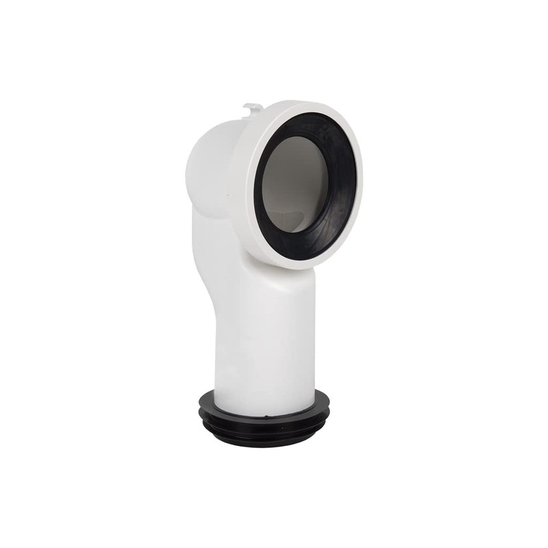 Cofan Connection Hose | 90° Angled Toilet Cuff | Includes
