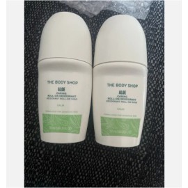 The Body Shop Aloe Caring Roll On Deodorant 50ml X 2