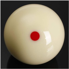 Super SW Red 6 Dots Billiard Practice Training Cue Ball fit for Improve Billiard Practice Skills