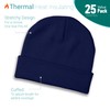 25 Pack Winter Beanie Hats, Unisex Thermal Toboggan Cold Weather