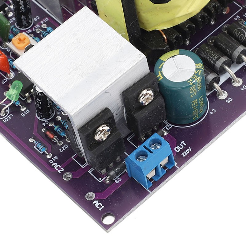 Inverter Module 300W 50Hz Correction Sine Wave DC12V Input AC180‑220V