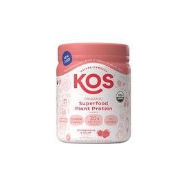 KOS Protein Powder Strawberry Cream 10 Serving