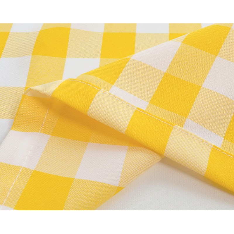 Aiking 2 Panels of 56" x 14" Picnic Plaid Rod