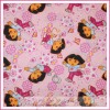Signature BonEful Fabric FQ Cotton Quilt Pink DORA Explorer Boots