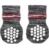 Trixie Anti-Slip Dog Socks, XS-S, Grey