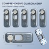Blissleaf 5-Pack Fridge Locks, Child Proof Refrigerator/Freezer Door Lock, Child