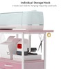 VENNQD Organizer and Storage Stand Compatible with Cricut Machines,Rolling Storage