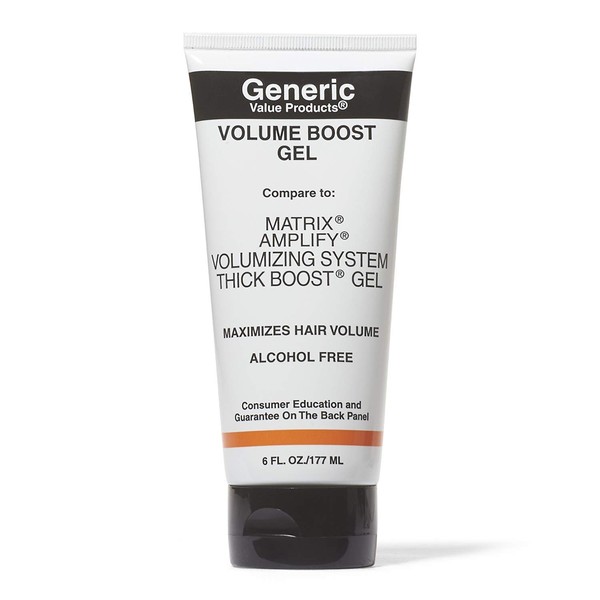 Generic Value Products Volume Boost Gel, Workable Hold, Alcohol Free,