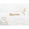 agney AG-402SR Rubberwood Cutlery Spoon, S