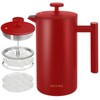 Secura French Press Coffee Maker, Double-Wall 304 Grade Stainless Steel