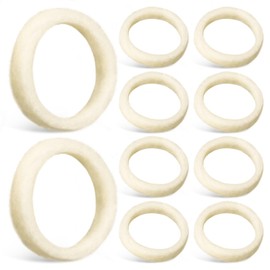 Felt Washer Replacement for Breville Espresso Machine Grinder BES870, BES878, BES880, BES980, BES990, BCG600, BCG820, Felt Washer Lower Burr Wool Ring for Cleaning Espresso Coffee Machine Grinder