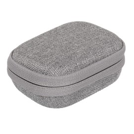 CaseSack Case for PocBuds Bluetooth Headphones Wireless Earbuds 80hrs Playtime Wireless Charging Case Digital Display Sports Ear Buds (Gray)