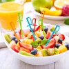 1000 Pieces Plastic Cocktail Swords Picks Fruit Drink Picks Bulk