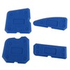 Dzrige 4Pcs Caulking Tool Kit Silicone Sealant Grout Finishing Tool