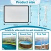 TDMCKRSHWAY Skimmer Guard for Inground Pool to Keep Objects Out