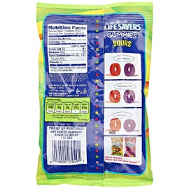 Lifesavers Sour Gummies Assorted Flavors, 7 oz