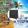 BOSKING Patio Table Tennis Table Cover 210D Waterproof Indoor Outdoor