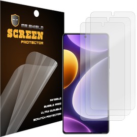 Mr.Shield Screen Protector compatible with Xiaomi (Redmi Note 12 Turbo) Anti-Glare [Matte] [3-Pack] (PET Material)