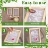 2 Pcs Paper Making Screens, Wooden Papermaking Screen Frame Mould