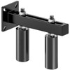 LAJIAOZ 6" Slide Gate Guide Roller with Black Steel Bracket