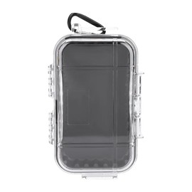GBSCLOVER Small Dry Box, ABS Stainless Steel Dry Box for Boat, Portable Smell Proof Box for Boating or Storing Some EDC Tools, Phone, Keys, 7.5 x 4.7 x 2.0in