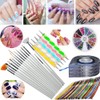 JOYJULY Nail Art Kit includes 30 Striping tape & 4Pcs